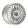 Fittipaldi FS370 Hyper Silver Custom Wheels